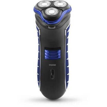 Aparat de ras electric Esperanza Razor EBG002B cu acumulator, negru/albastru
