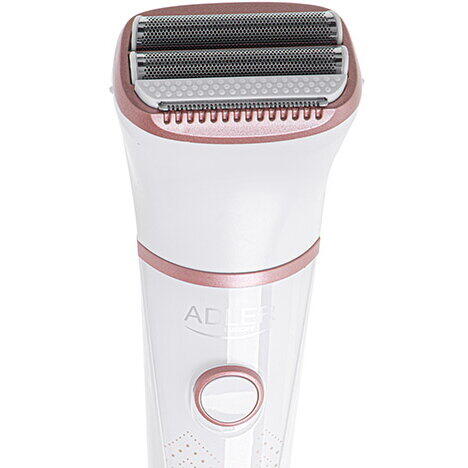 Aparat de barbierit Adler AD 2941 Lady Shaver, fara fir, alb