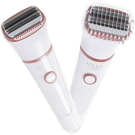 Aparat de barbierit Adler AD 2941 Lady Shaver, fara fir, alb