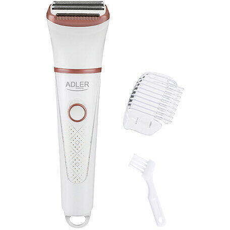 Aparat de barbierit Adler AD 2941 Lady Shaver, fara fir, alb
