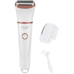 Aparat de barbierit Adler AD 2941 Lady Shaver, fara fir, alb