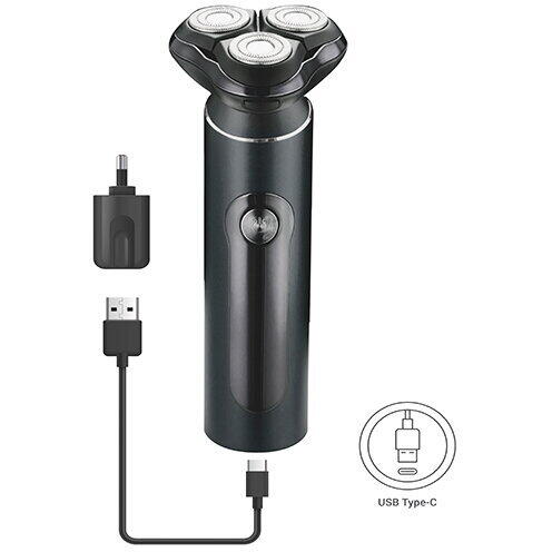 ADLER Aparat de barbierit Travel shaver 3 in 1, autonomie 60 min, negru