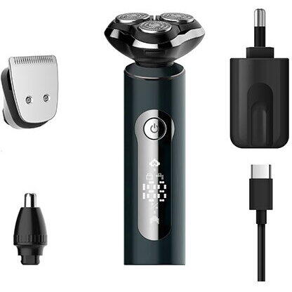 ADLER Aparat de barbierit Travel shaver 3 in 1, autonomie 60 min, negru