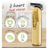 Aparat de tuns Adler AD 2836g 100W, 4 accesorii incluse, Ceramica/Titan, Auriu