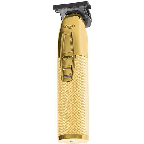 Aparat de tuns Adler AD 2836g 100W, 4 accesorii incluse, Ceramica/Titan, Auriu