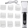 ADLER Aparat de tuns Hair clipper LED, USB C, afisaj LED, alb