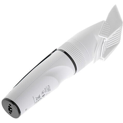 ADLER Aparat de tuns Hair clipper LED, USB C, afisaj LED, alb