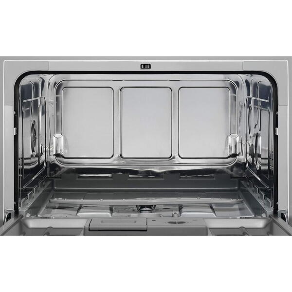 Masina de spalat vase Electrolux ESF2400OS, 6 seturi, 5 programe, 55 cm, Clasa F, Argintiu