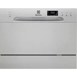 Masina de spalat vase Electrolux ESF2400OS, 6 seturi, 5 programe, 55 cm, Clasa F, Argintiu