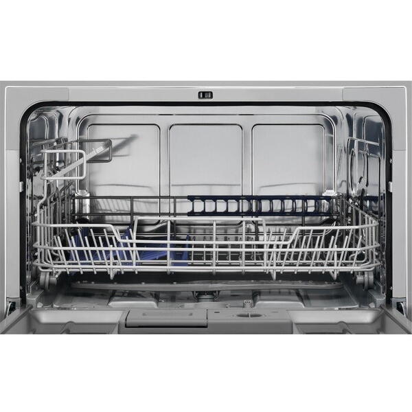 Masina de spalat vase Electrolux ESF2400OW, 6 seturi, 6 programe, 55 cm, Clasa F, Alb