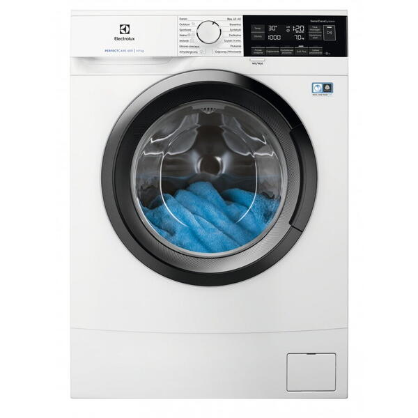 Masina de spalar rufe ELECTROLUX EW6SN347SP, 7 kg, 1400 rpm, Clasa energetica D, Alba