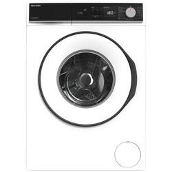 Masina de spalat rufe Sharp ES-NFA910BW1NA-PL, 9 kg, 1000 rpm, 15 programe, Clasa A, Alb-Negru