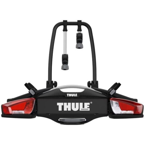 Suport biciclete Thule VeloCompact 924003 cu prindere pe carligul de remorcare, pentru 2 biciclete, 13-pini