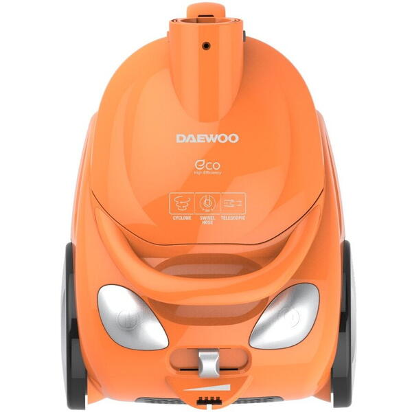 Aspirator Daewoo fara sac, putere 700 W, recipient colectare praf 1.2 litri