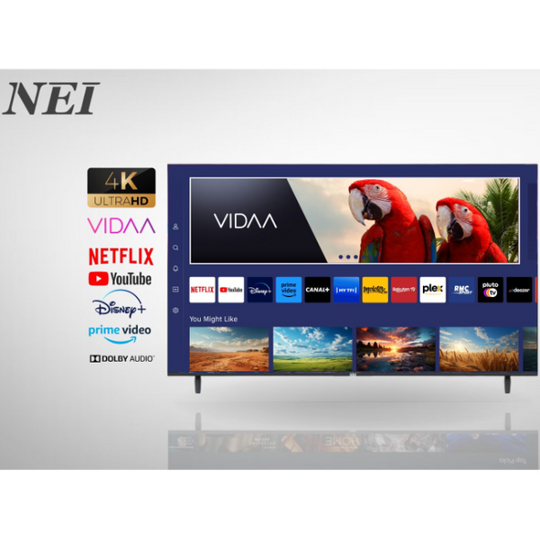Televizor smart NEI 65NE7901, 165 cm, UHD, Clasa F