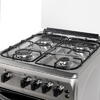 NobeLTek Cooking Aragaz NobelTek NLT 5603IX/G1, Gaz, Grill, Rotisor, Aprindere electrica, Iluminare cuptor, 50 x 60 cm, Silver