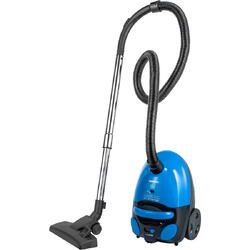 Aspirator Daewoo cu sac de hartie RC-230B-3, 700 W, capacitate sac 2 litri, cotrol putere variabil, tub telescopic, furtun rotativ 360 grade, albastru