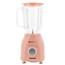 Blender Daewoo DB100, 500 W, capacitate bol 1.5 l, bol gradat, functie PULSE, 2 trepte de viteza, 6 lame, zdrobire gheata