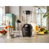 Blender Philips Seria 3000 HR2291/01, 600W, 2l, 2 viteze+Pulse, zdrobire gheata, Sistem ProBlend, aplicatia NutriU, Negru