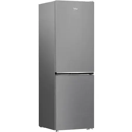 Combina frigorifica Beko B1RCNA364XB, No Frost, AeroFlow, XXL Bottle holder, MaxStore, 316 L, 186.5 H, Clasa energetica E, Metal Look