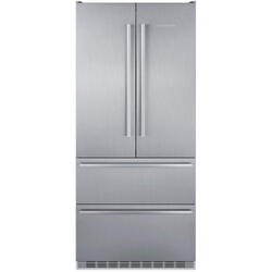 Combina frigorifica Liebherr CBNes 6256, 471 L, clasa F, Congelator NoFrost, Argintiu
