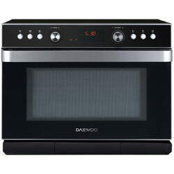 Cuptor cu microunde cu gatire cu abur Daewoo KOS-1C0K, 34 l, 800 W, Autocuratre cu abur, Mecanic, Grill, Timer, Negru