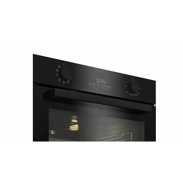 Pachet incorporabil Beko BBSM17330BCS, Electric, 71 l, Clasa A, Autocuratare catalitica, SoftClose door,Timer, Negru + Plita incorporabila Beko , Gaz, 4 arzatoare, Wok, Gratar din fonta, 60 cm, Negru