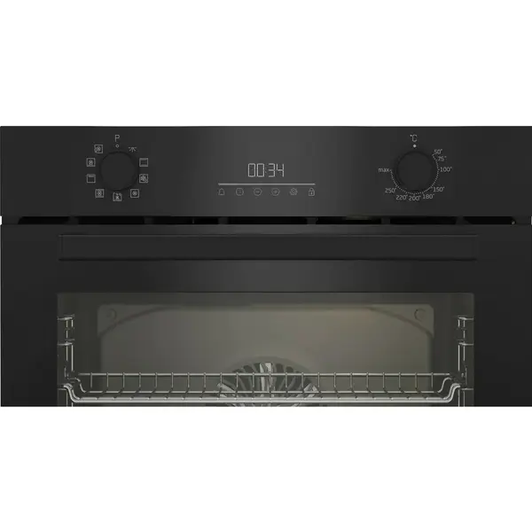 Pachet incorporabil Beko BBSM17330BCS, Electric, 71 l, Clasa A, Autocuratare catalitica, SoftClose door,Timer, Negru + Plita incorporabila Beko , Gaz, 4 arzatoare, Wok, Gratar din fonta, 60 cm, Negru