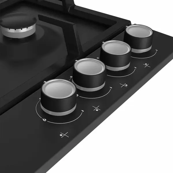 Pachet incorporabil Beko BBSM17330BCS, Electric, 71 l, Clasa A, Autocuratare catalitica, SoftClose door,Timer, Negru + Plita incorporabila Beko , Gaz, 4 arzatoare, Wok, Gratar din fonta, 60 cm, Negru