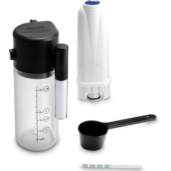 Espressor automat DeLonghi Magnifica Evo ECAM 290.61.B, 1450W, 1.8l, 15 bar, sistem LatteCrema, rasnita cu 13 setari, Negru