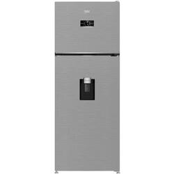 Frigider cu doua usi Beko B5RDNE504LDXB, 477 L, No Frost, HarvestFresh, Everfresh+, AeroFlow, Clasa E, Metal Look