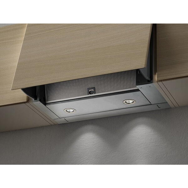 Hota incoporabila Faber 106/35 PLUS SRM LG A86, 86 cm, 440 m3h, 67 db, filtru aluminiu, iluminare LED2, clasa C, evo diffuser, Inox