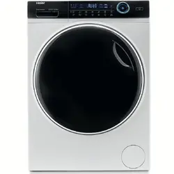 Masina de spalat rufe Haier HW100-B14979-S, 10 kg, 1400 rpm, Clasa A, Motor Direct Motion, Refresh, ABT, Steam, Dual spray, Pillow Drum, iTime, Smart Detecting, Alb