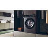 Masina de spalat rufe frontala HAIER HW90-B14939S8-S, Steam, 9 kg, 1400rpm, Clasa A, Antracit