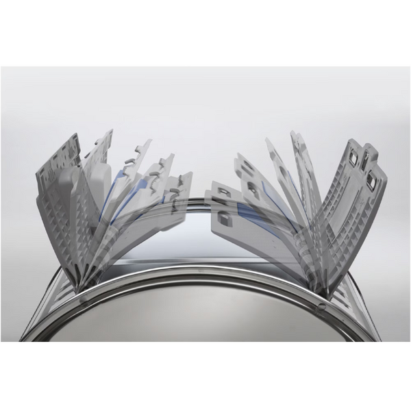 Masina de spalat rufe cu incarcare verticala Candy Smart CSTG282D2/1-S, 8 kg, 1200 rpm, Mix Power Systems, Gentle touch opening, Clasa D, Alb