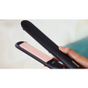 Placa de par Philips StraighCare Essential BHS378/00, tehnologie ThermoProtect, placi cu infuzie de cheratina, ioni, Negru