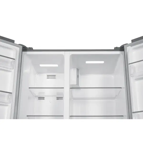 Side by Side ARCTIC AS427E4NMT, No Frost, 442 L, H 177cm, Clasa E, Inox