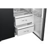 Side by side Toshiba, clasa energetica E, volum net total 582 (380+202) litri, No Frost, Ice Maker 3 in 1, Wifi, design Morandi Gray