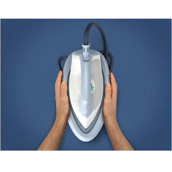 Statie de calcat cu abur Philips seria 3000 PSG3000/20, 2400 W, 6 bari, jet de abur continuu 120 g/min, jet de abur 350 g, Talpa ceramica, Rezervor de apa detasabil de 1.4 l, Oprire automata, sistem de detartrare Smart Calc Clean