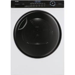 Uscator de rufe Haier HD90-A3959-S, Pompa de caldura, 9 kg, 11 programe, Clasa A+++, Motor Inverter, iRefresh,Wifi, Alb