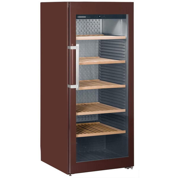 Vitrina pentru vin Liebherr WKt 4552, 435 L, clasa F, Maro