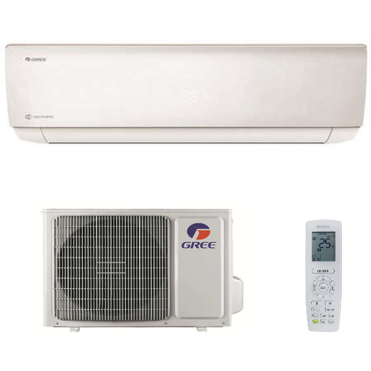 Aparat de aer conditionat Gree Bora A4 Silver GWH09AAA-K6DNA4A Inverter, A++, freon R32, Control WiFi, Filtru Silver Ion si Cold Plasma, I Feel, Afisaj Ceas, Kit instalare inclus