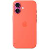 Apple iPhone 16 Silicone Case with MagSafe - Tangerine (SEASONAL)