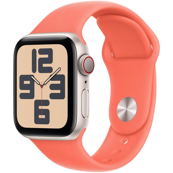 Apple Watch 40mm Sport Band: Tangerine Sport Band - M/L (SEASONAL)