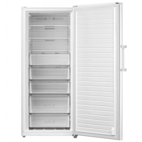 Tesla WG Congelator Tesla RU2700FM, 273 l, Total No Frost, Clasa E, Functie frigider, Display, H 185, Alb