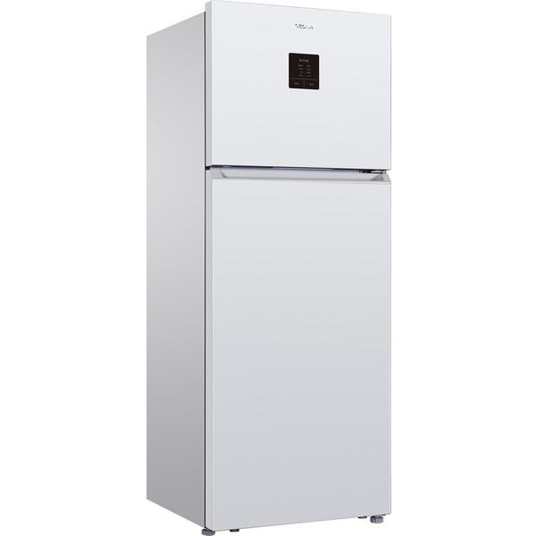 Tesla WG Frigider cu doua usi Tesla RD4650FTE, 465 l, Total No Frost, Clasa E, Display extern, Control electronic, Lumina LED, H 185, Alb