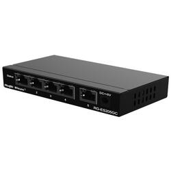 Switch Reyee, RG-ES205GC, 5-Port GigabitSmart Cloud Mananged PoE Switch, RJ45
