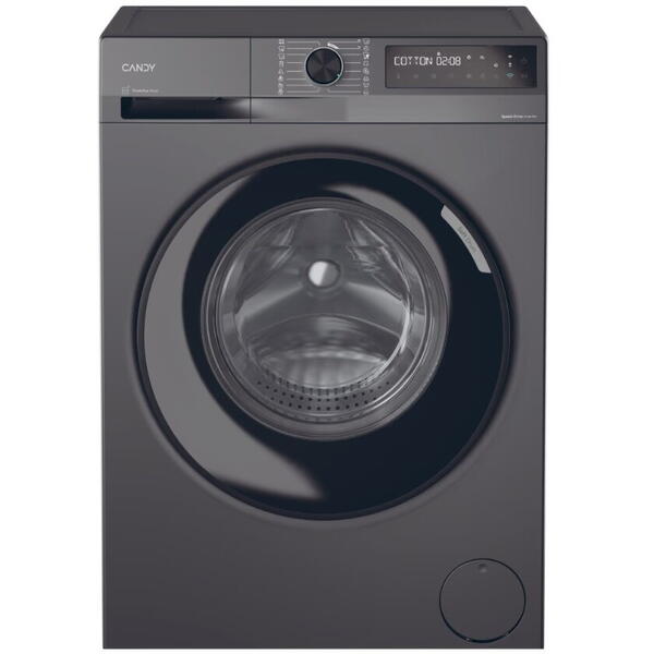 Masina de spalat rufe Candy BR 48B6G-S, 8 kg, 16 Programe, 1400 Rotatii, Clasa energetica A, Antracit