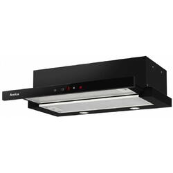 Hota telescopica Amica OTP6641BG, 60 cm, 389 m/h, LED, Negru