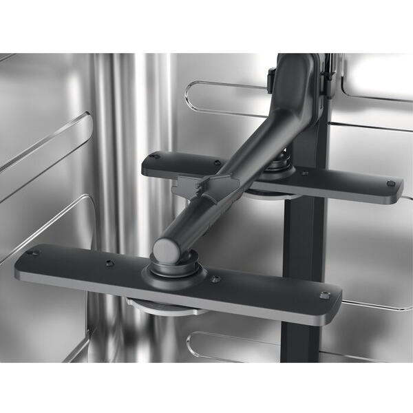 Masina de spalat vase incorporabila Electrolux EEM43200L, 10 seturi, 8 programe, Clasa E, AirDry, Panou de control Quickselect, Alb